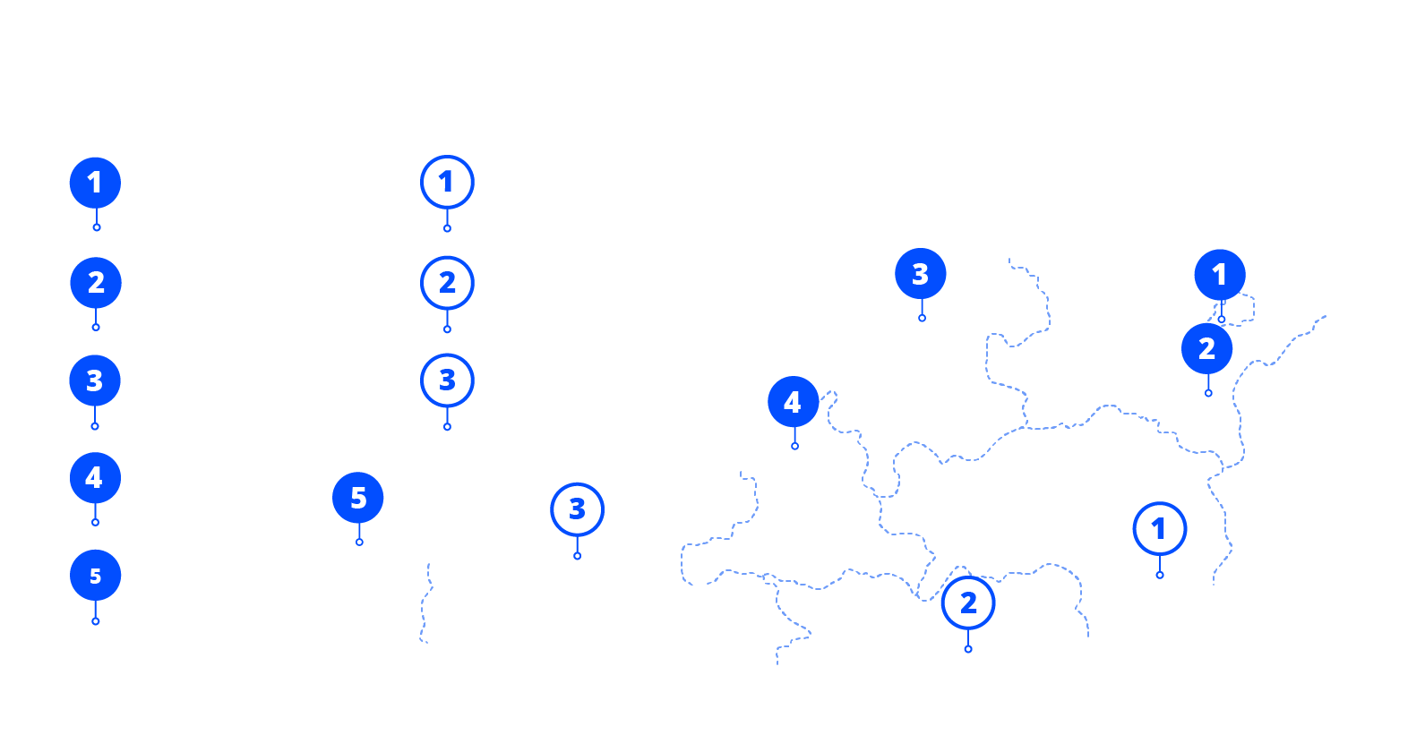 IVECO Standorte Österreich, Niederlassungen in Wien, Wöllersdorf, Hörsching, Eugendorf, Mäder sowie Verkaufsbüros in Unterpremstätten, Klagenfurt und Innsbruck