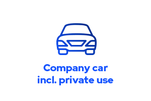 Company car incl. private use