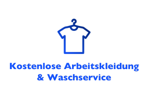 Kostenlose Arbeitskleidung & Waschservice